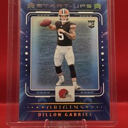 2025 Panini Origins Start-Ups #5 Dillon Gabriel RC Rookie Browns