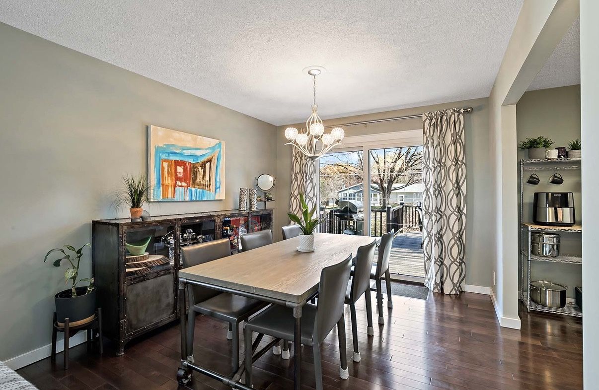 Industrial Pipe-Frame Dining Table + 6 Room & Board Gray Leather Chairs – $500 for the complete set