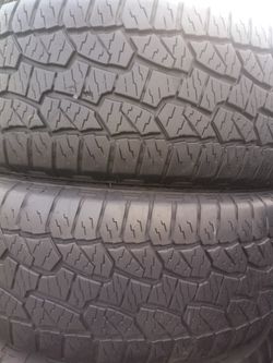 2 good set of tires for sale