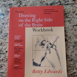 The New Drawing on the Right Side of the Brain workbook by Betty Edwards