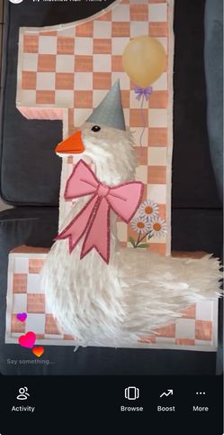 Goose piñata