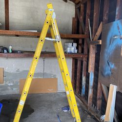 Combination A Frame And extension ladder