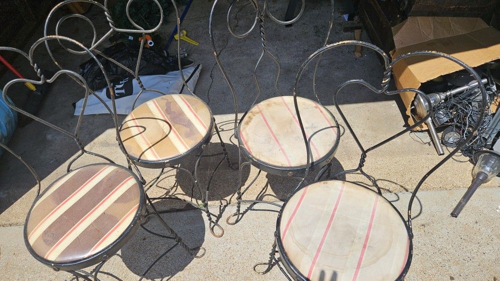 Ice Cream Parlor Chairs 4