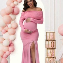 Pink Party / Maternity Dress