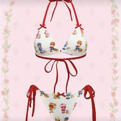 Strawberry shortcake two-piece bathing suit