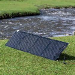 NEW EF ECOFLOW 110W Portable Solar Panel, Foldable with Carry Case