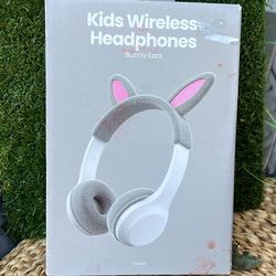 KIDS. Wireless Headphones. BUNNY Ears 