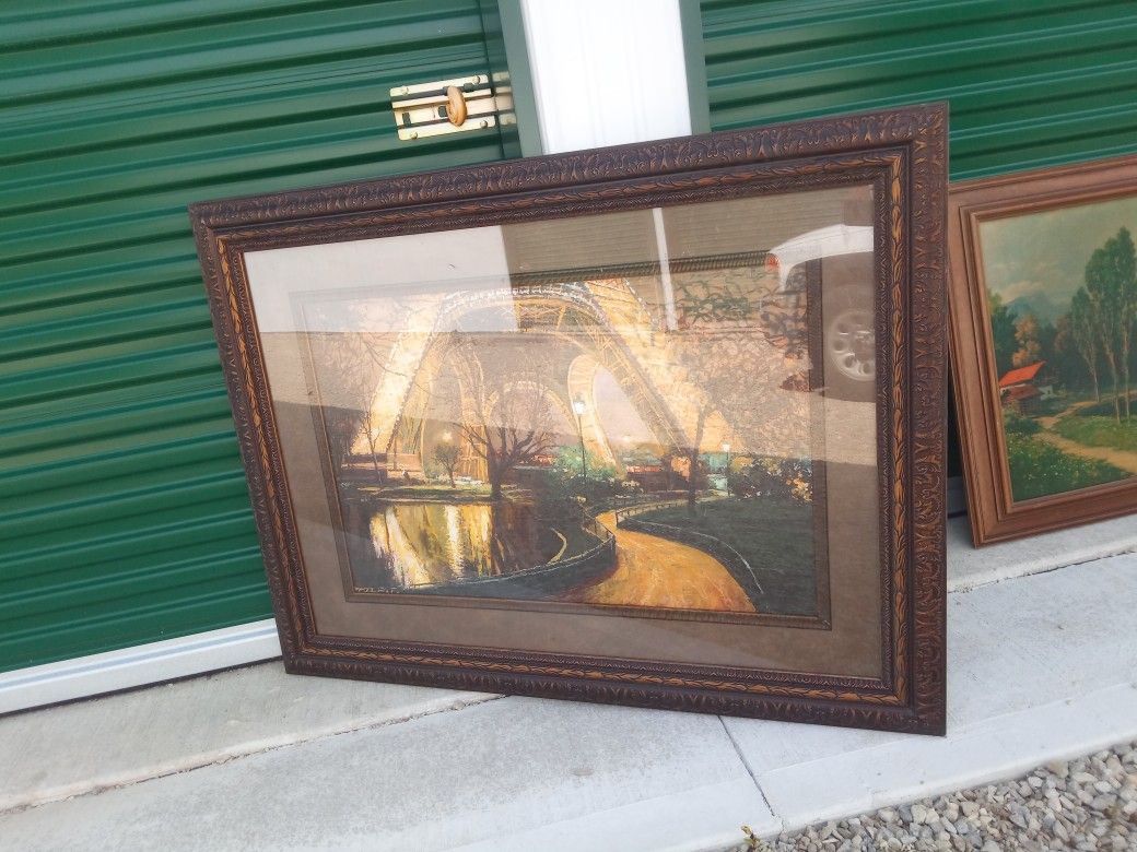 Picture Frame And Decorations