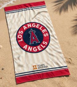 LA Angels Baseball City Connect Beach Towel - NEW in package