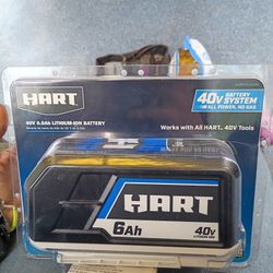 Hart 40v 6.0Ah Lithium-ion Battery 