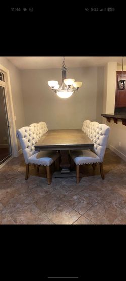 Contemporary farmhouse dining room chairs