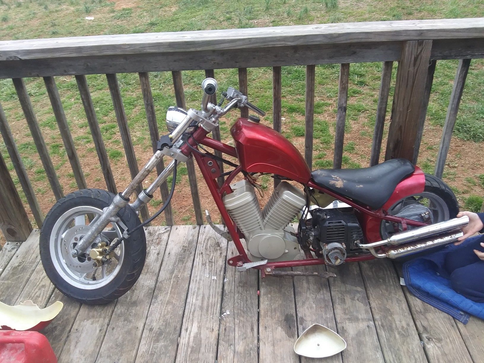 Kids chopper motor cycle