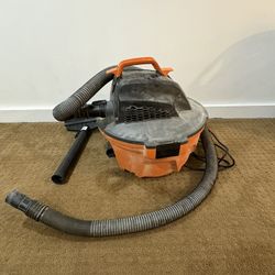 Orange Shop Vacuum
