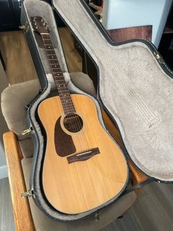 Factory Fender LH acoustic guitar