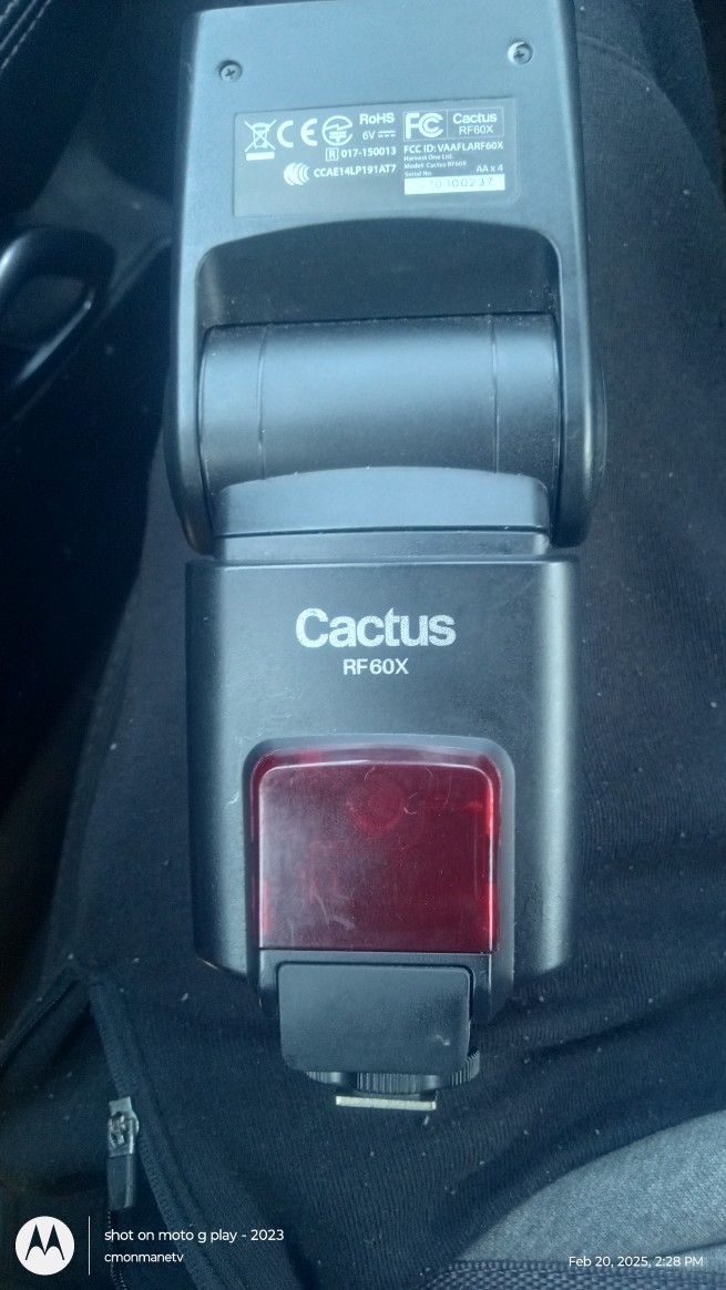 Cactus Rf60x Flash $50