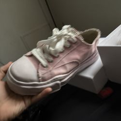 Mihara Yasuhiro Pink Sneakers Size 12