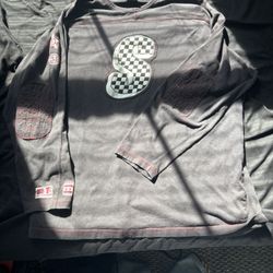 Vintage Y2K 2000s Sean John Black Sweatshirt With Red Designs 