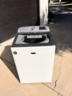 Maytag 5.3-cu ft High Efficiency Impeller Smart Top-Load Washer (White) ENERGY STAR