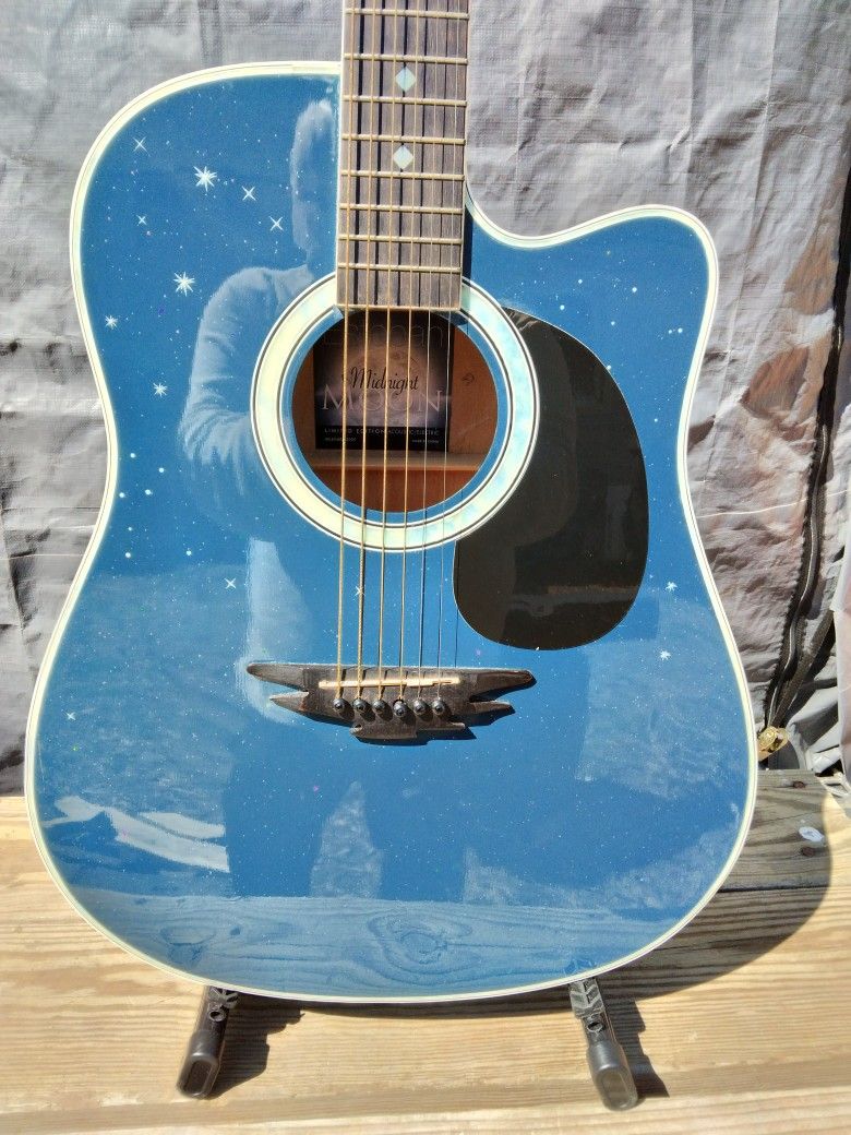 Esteban midnight 2024 moon guitar