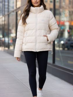 Alo Yoga Cream Puffer Jacket
