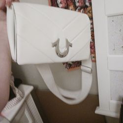 True Religion Purse White 