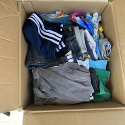Box Of Boys 12-18 Month Clothes