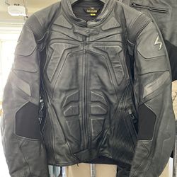 Scorpion Exo Skeletal Protection Motorcycle Leather Jacket 