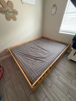 Queen Floor Bed Frame (Montessori Style)
