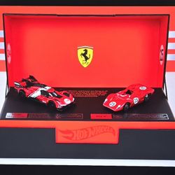 Hot Wheels RLC Heritage FERRARI Set Of 2 Vehicle