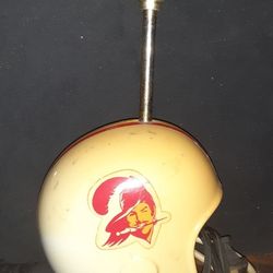 Vintage Bucco Bruce Orange Cycle Tampa Bay Buccaneers Desk Table Lamp 