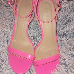 Pink Women Size 10 Heels