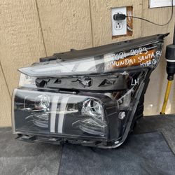 2021 2022 2023 HYNDAI SANTA FE HYBRID LEFT SIDE HEADLIGHT OEM USED 