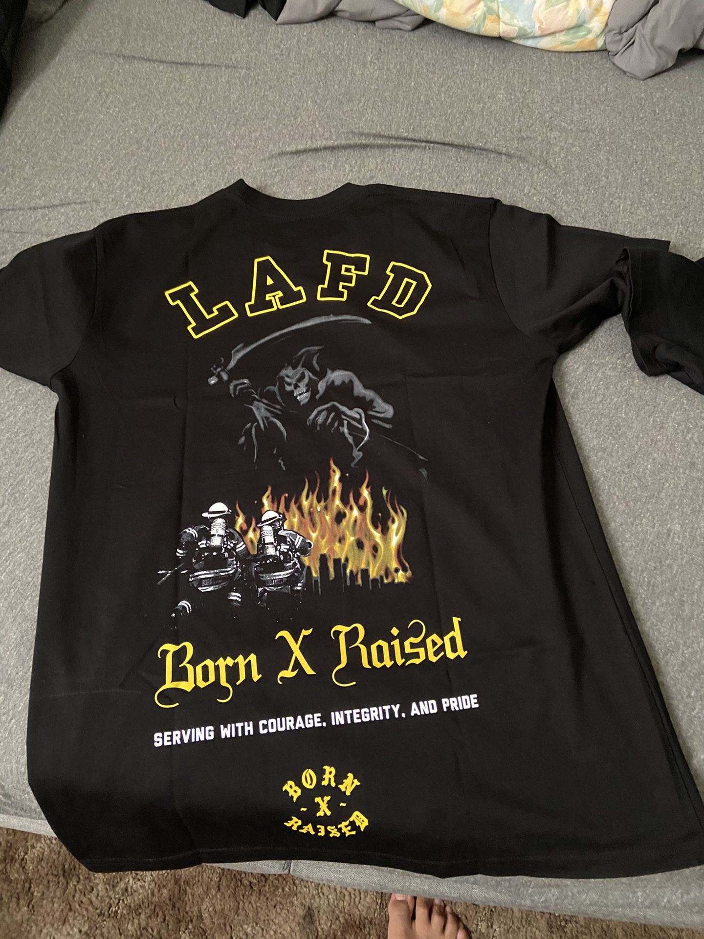 Limited Edition BornXRaised LAFD Drop