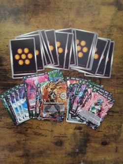 50+ Dragonball super card game cards