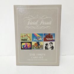 VTG Trivial Pursuit 1980s Card Set Only For Use With Master Game
