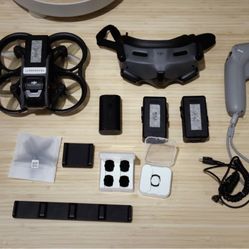 Dji Avata Pro-View Combo W/ Flymore Bundle And Axisflying 3.5 Upgrade Kit 