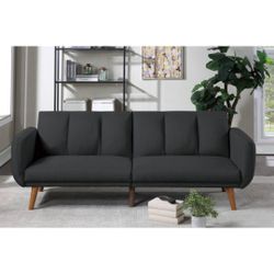 Black Futon Sofa 