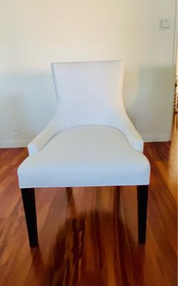 White Dining Chairs (Qty 4)