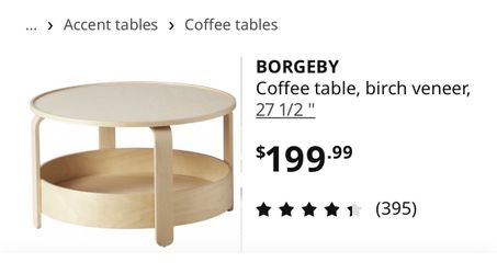 Round Coffee Table
