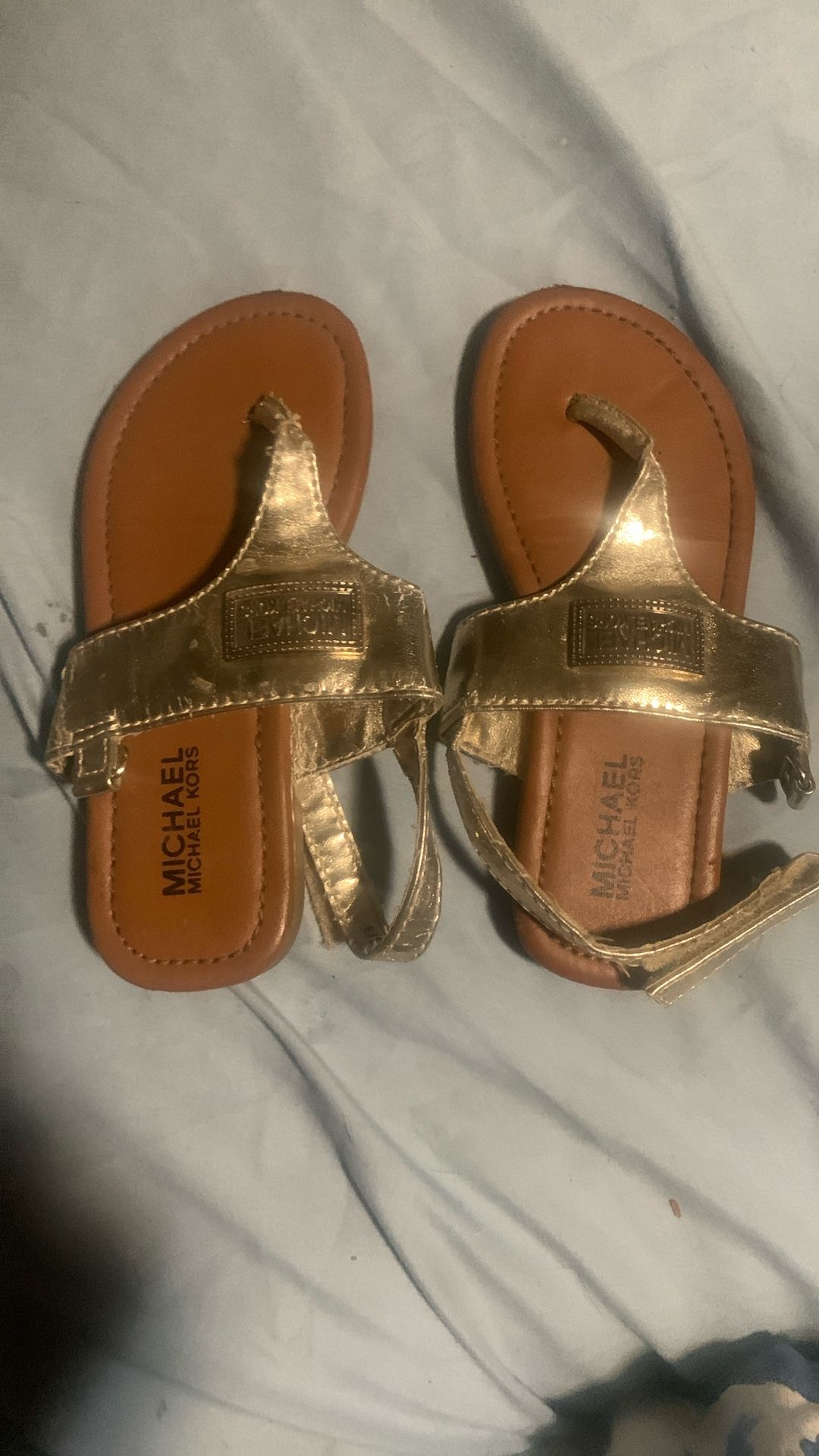 Michael Lord Little Girls Strap Sandals