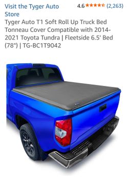 New Tundra 6'5 Tonneau Cover