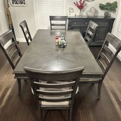 Dining room Table And Buffet