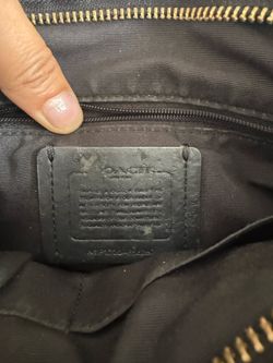 Cartera coach  de correa larga
