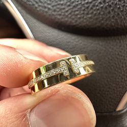 Tiffany T Ring 18k Gold