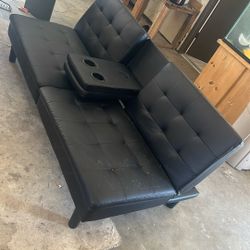 Futon With USB Plug In 