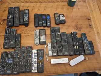 Large Lot of 35 Assorted Remote Controls – Sony, Panasonic, LG, Roku Title: Large Lot of 35 Assorted Remote Controls – Sony, Panasonic, LG, Roku – $50
