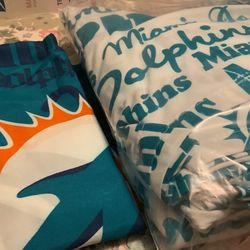 Miami Dolphin Twin Bed Sheets