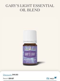 Gary’s light 5 mL Young Living Essential Oils