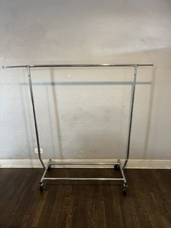  Rolling Clothes Rack