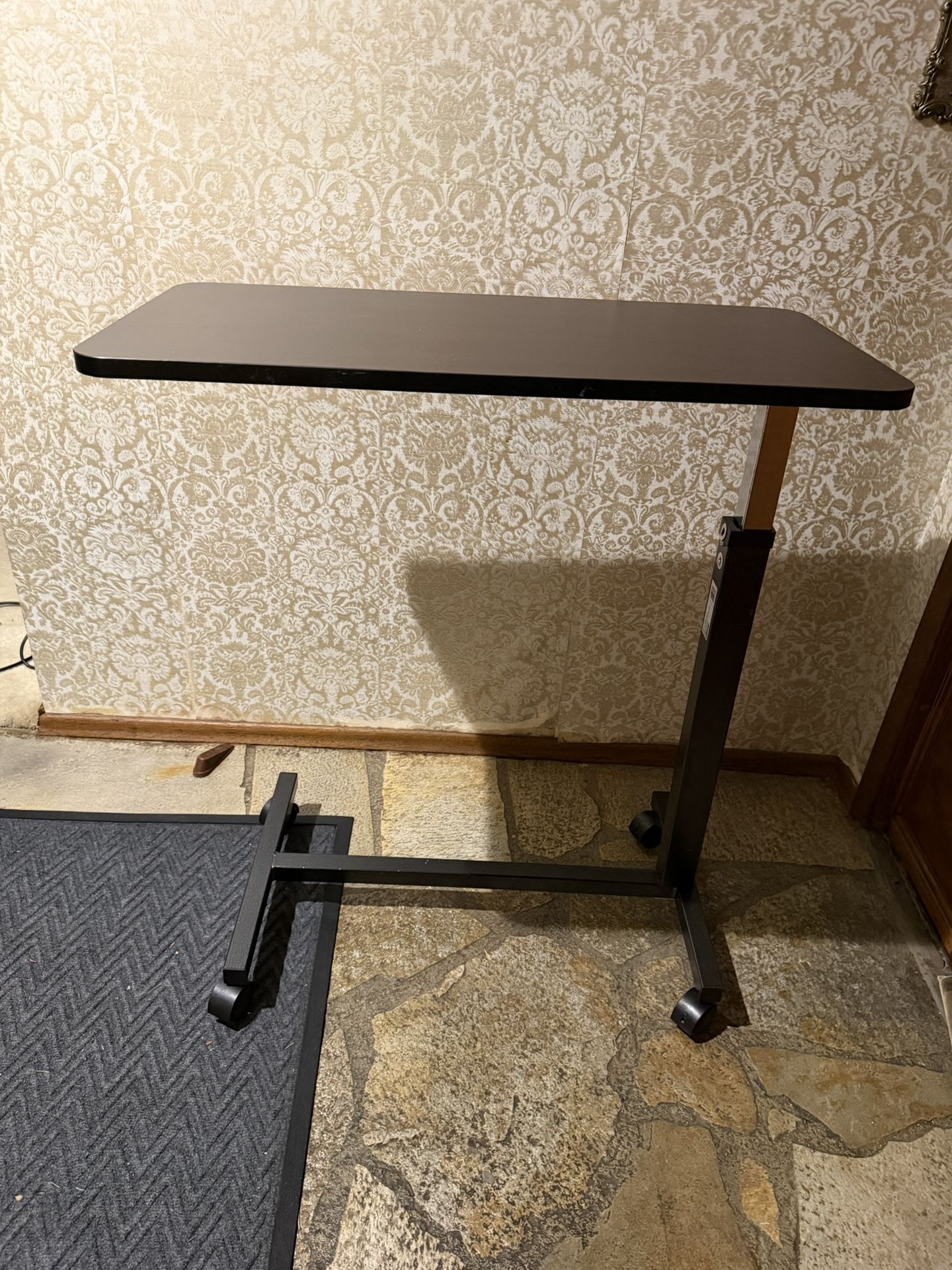 Drive Over bed Table With Wheels 